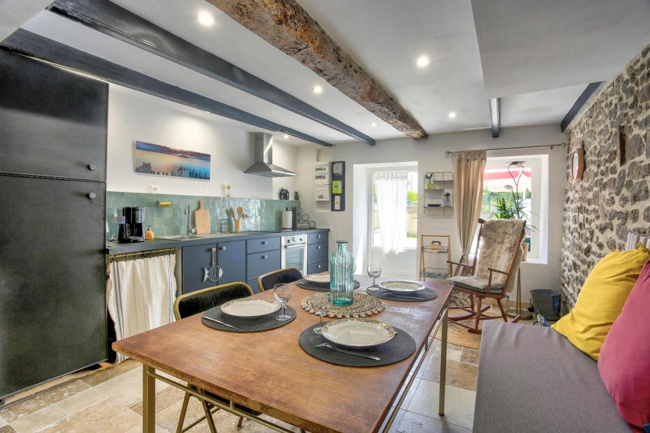 La Quinardais - Charmante Maison Avec Terrasse サン＝サンソン＝シュル＝ランス エクステリア 写真
