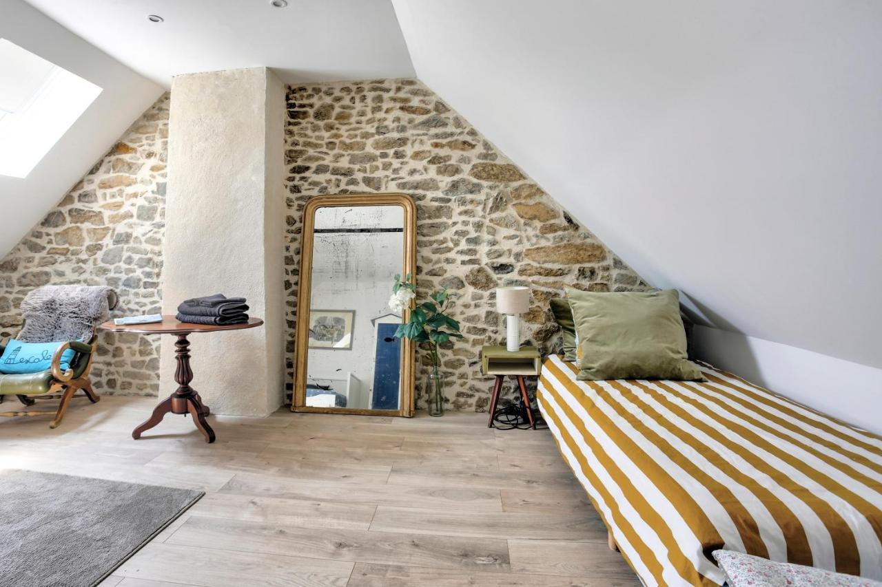 La Quinardais - Charmante Maison Avec Terrasse サン＝サンソン＝シュル＝ランス エクステリア 写真